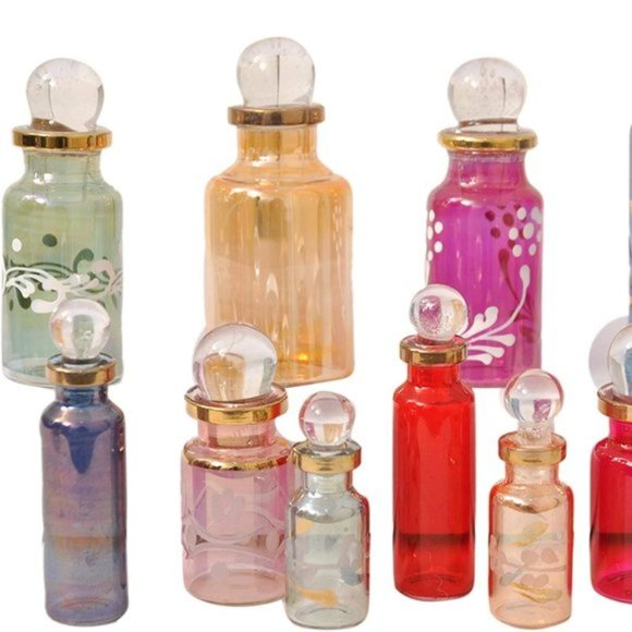 Free People 2" High Set of 10 Genie Blown Glass Mi - Picture 4 of 6